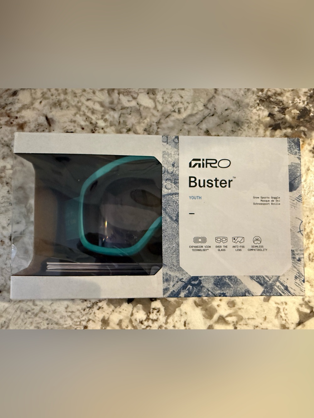 Giro Buster Youth Snow Goggle - Teal Frame